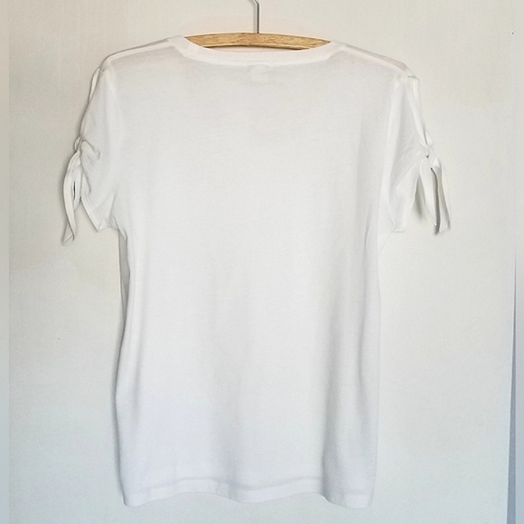 J.Crew Factory Tie Shoulder Tee - Picture 6 of 7